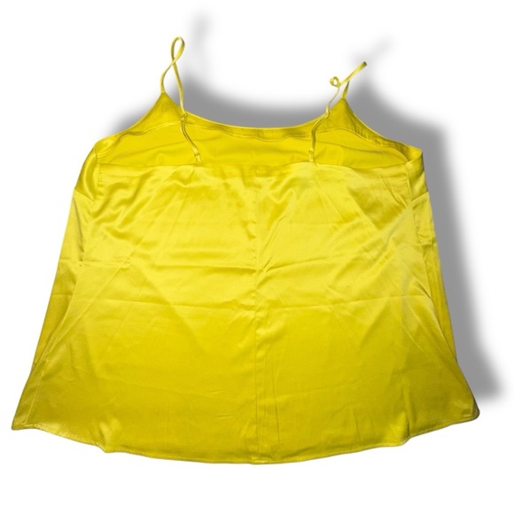 LANE BRYANT Satin Cami - Meadowlark Yellow Size Plus 16 - Picture 9 of 10